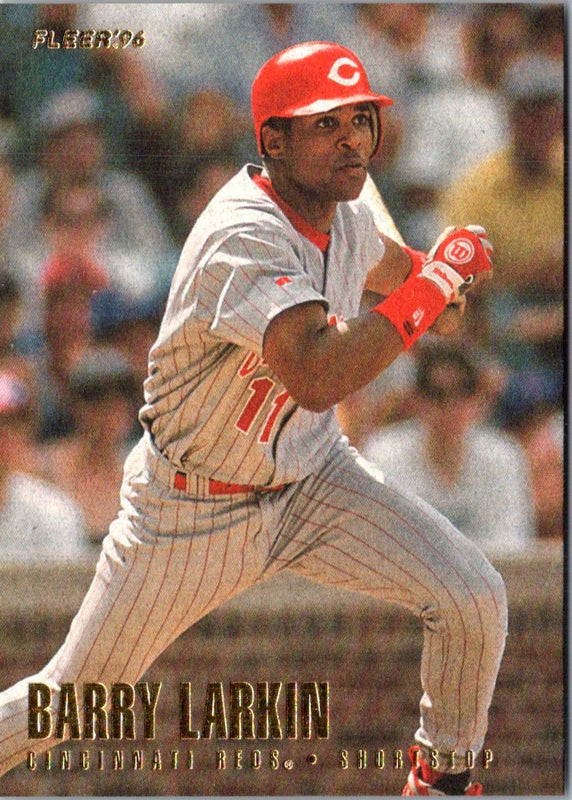1996 Fleer Barry Larkin #345