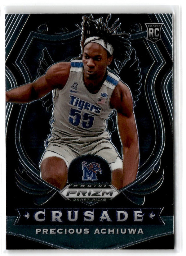 2020 Panini Prizm Draft Picks Collegiate Choice Tiger Stripe Precious Achiuwa #88