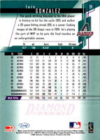 2001 Leaf Rookies & Stars Luis Gonzalez #20
