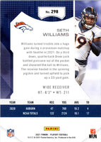 2021 Panini Playoff Seth Williams #298 Rookie