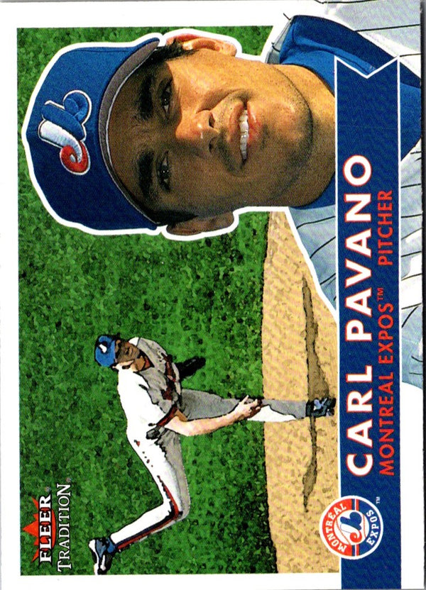 2001 Fleer Tradition Carl Pavano #233