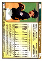 1999 Topps Traded Rookies Brant Brown #T81