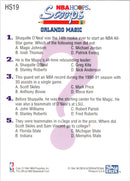 1993 Hoops Scoops Fifth Anniversary Gold Nick Anderson