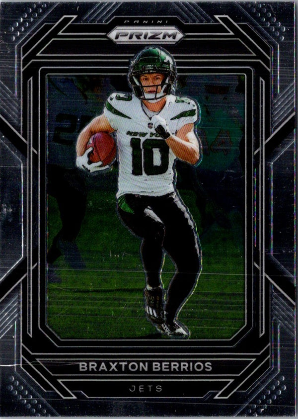 2022 Panini Prizm Blue Braxton Berrios #227