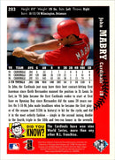 1997 Collector's Choice John Mabry