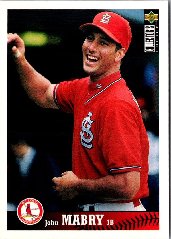 1997 Collector's Choice John Mabry #203