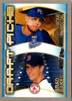2000 Topps Mike MacDougal/Brad Baker #455 Rookie