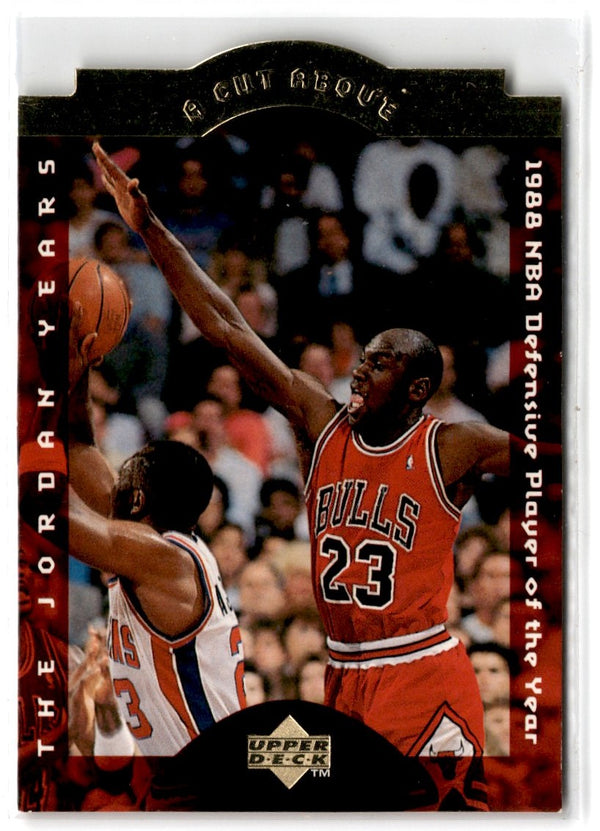 1996 Collector's Choice Jordan A Cut Above Michael Jordan #CA4