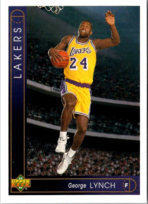 1993 Upper Deck George Lynch #355