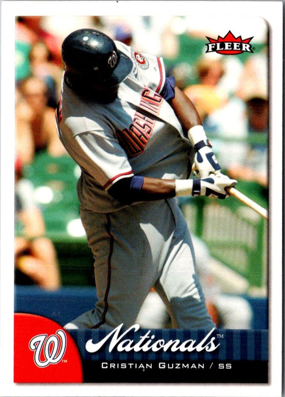 2007 Fleer Cristian Guzman #10