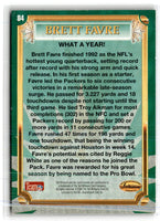 1994 Ted Williams Roger Staubach's NFL Brett Favre #84