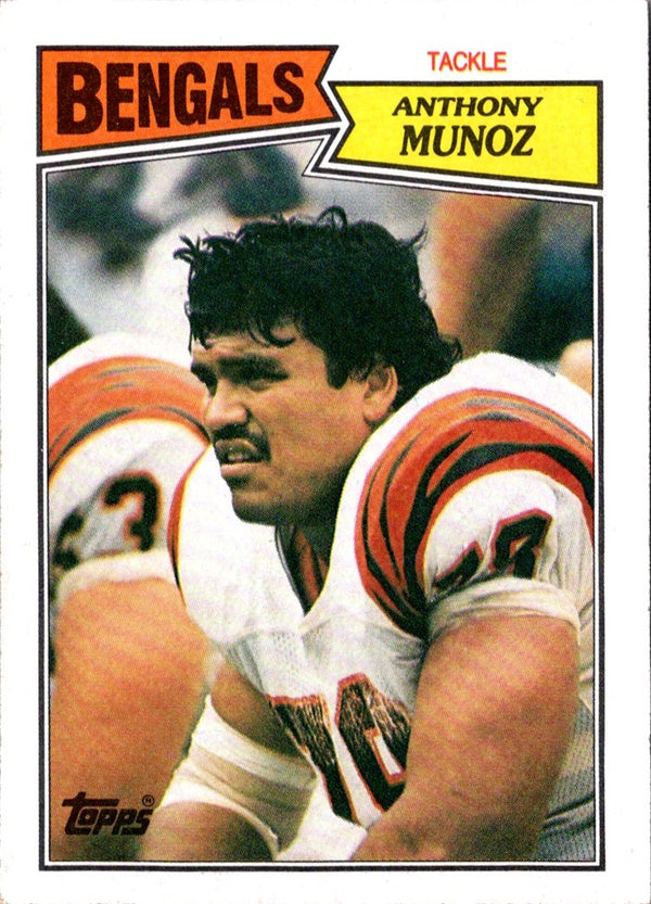 1987 Topps Anthony Munoz #192