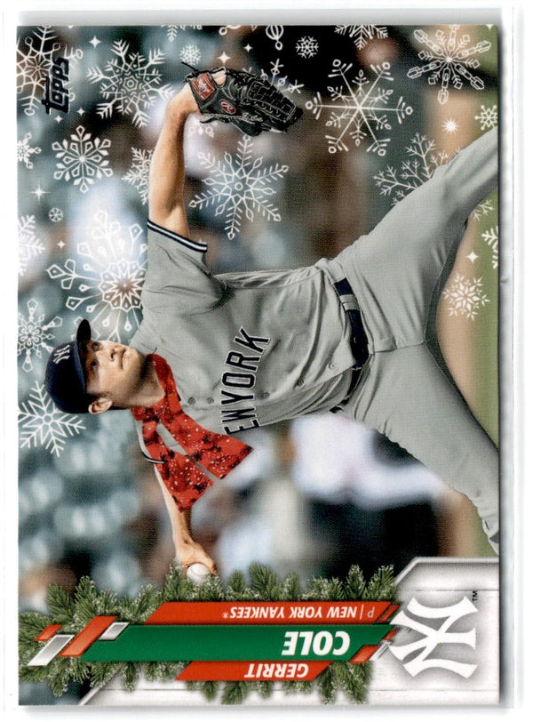 2020 Topps Holiday Metallic Gerrit Cole #HW65