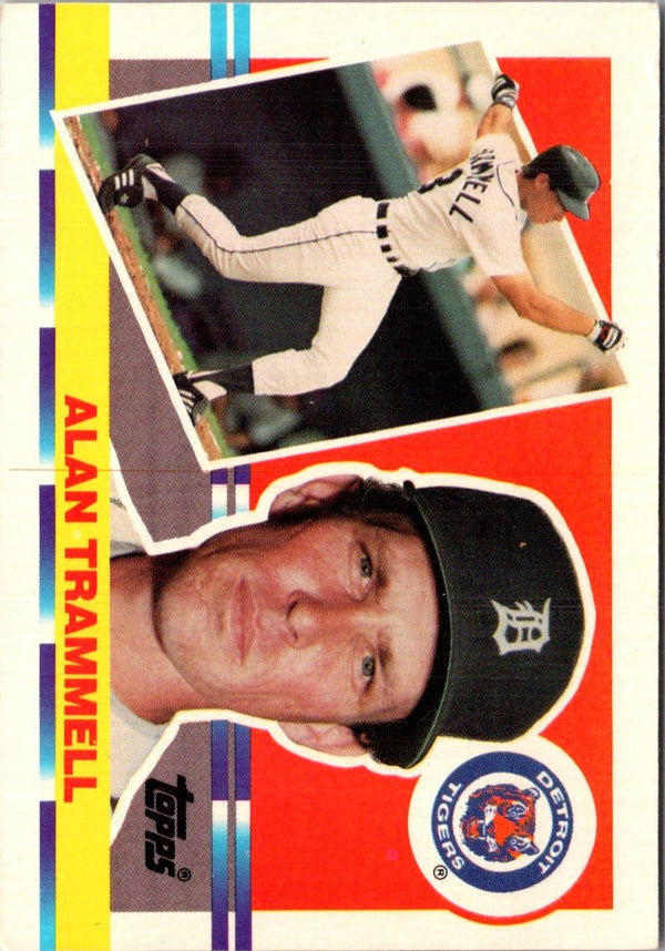 1990 Topps Big Alan Trammell #190