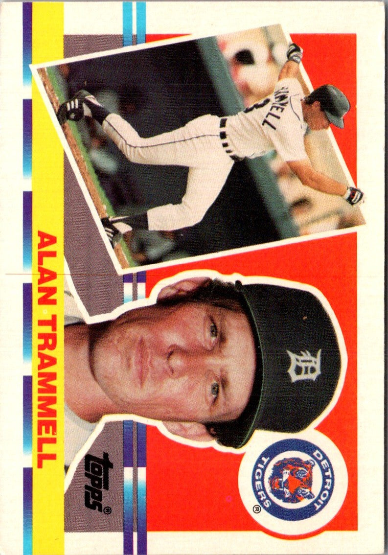 1990 Topps Big Alan Trammell