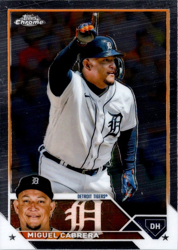2023 Topps Chrome Miguel Cabrera #164