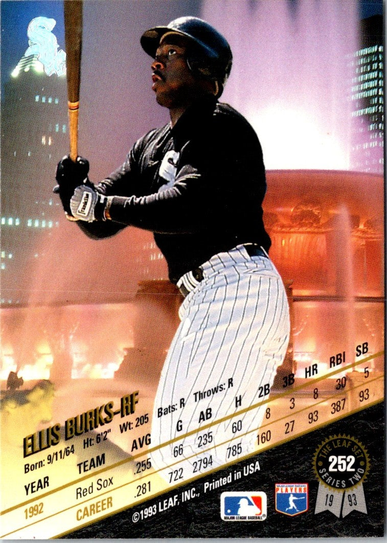 1993 O-Pee-Chee Premier Ellis Burks
