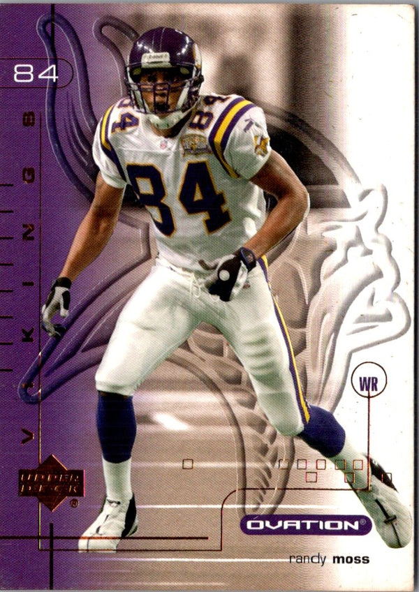 2001 Upper Deck Ovation Randy Moss #51