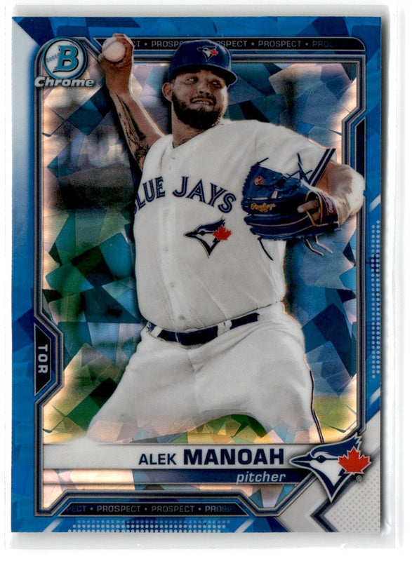 2021 Bowman Draft Chrome Sapphire Alek Manoah #BCP-27