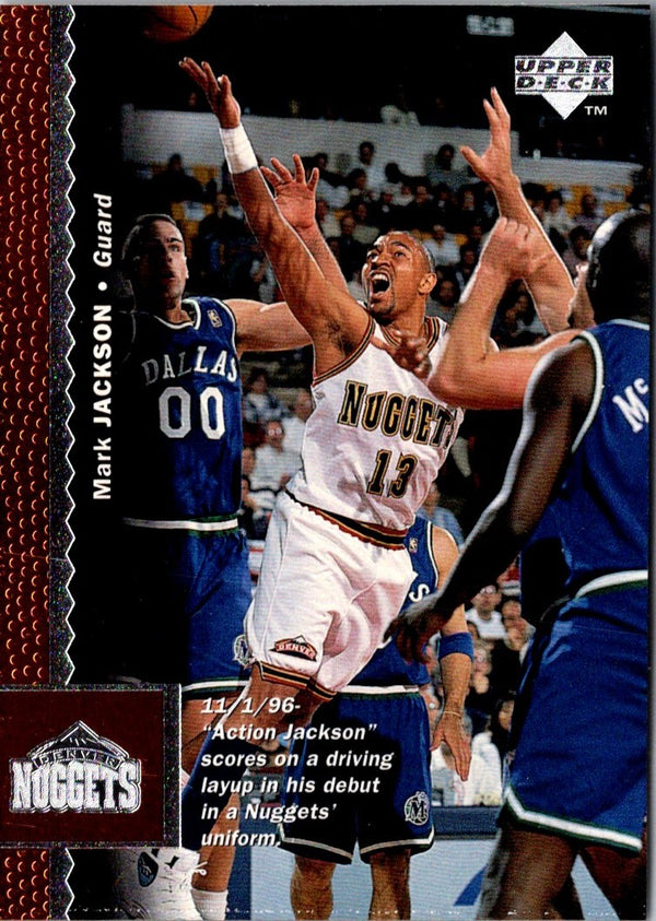 1996 Upper Deck Mark Jackson #208