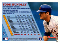 1998 Pinnacle Snapshots Todd Hundley #2