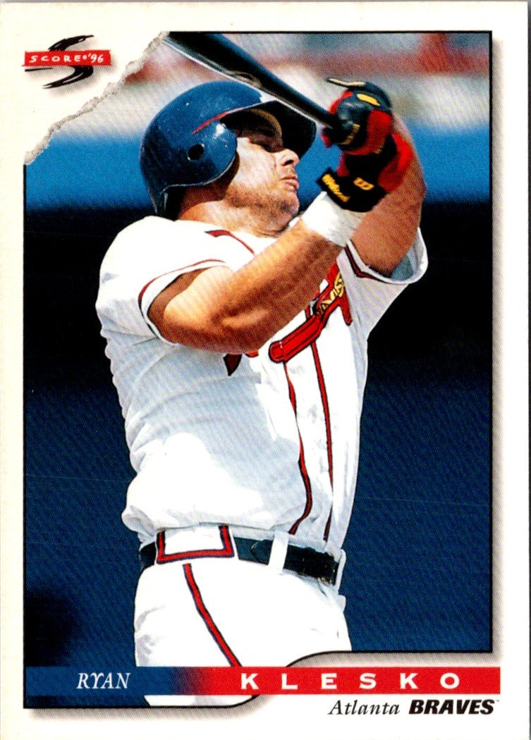 1996 Score Ryan Klesko