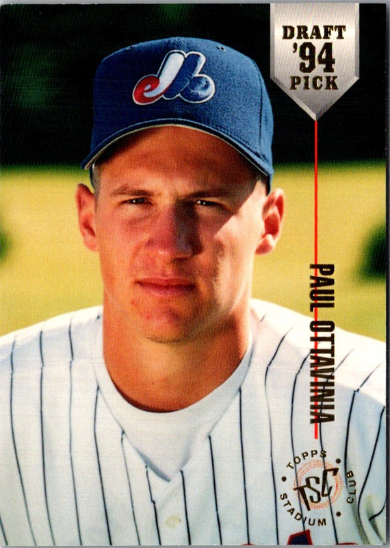 1994 Stadium Club Draft Picks Paul Ottavinia #41