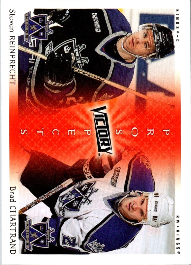 2000 Upper Deck Victory Steven Reinprecht/Brad Chartrand