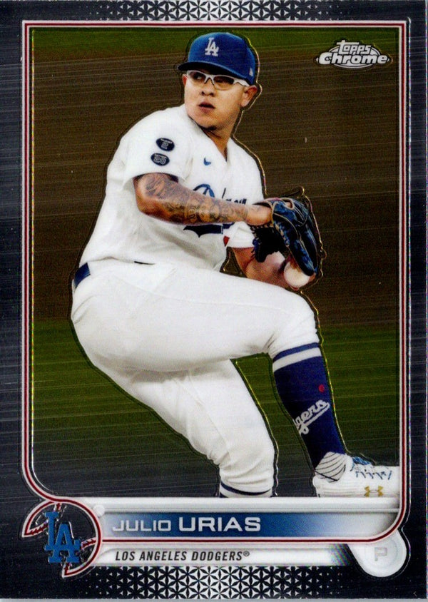 2022 Topps Chrome Julio Urias #3