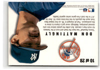 1996 Fleer Team Leaders Don Mattingly #10