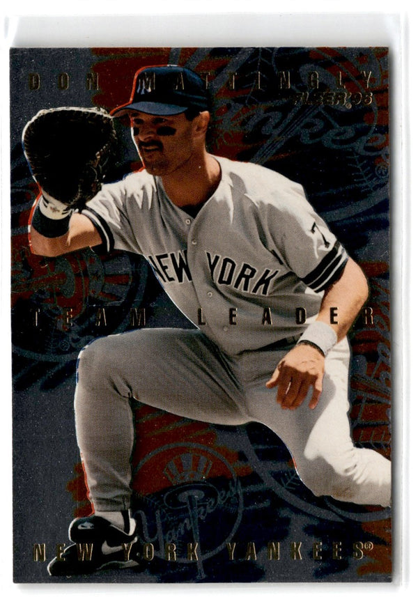 1996 Fleer Team Leaders Don Mattingly #10