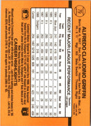 1989 Donruss Alfredo Griffin