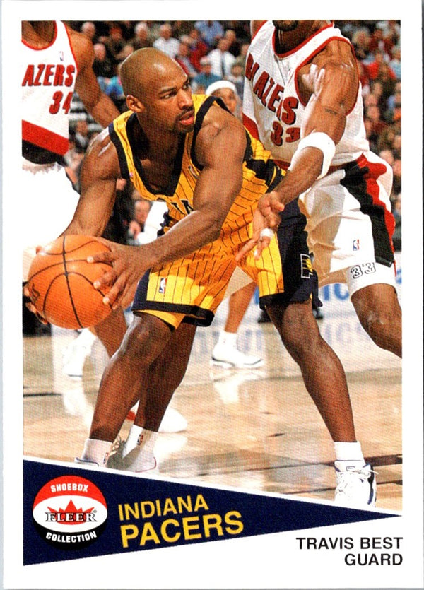 2001 Fleer Shoebox Travis Best #134