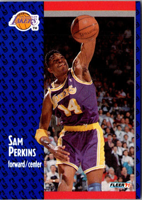 1991 Fleer Sam Perkins #101