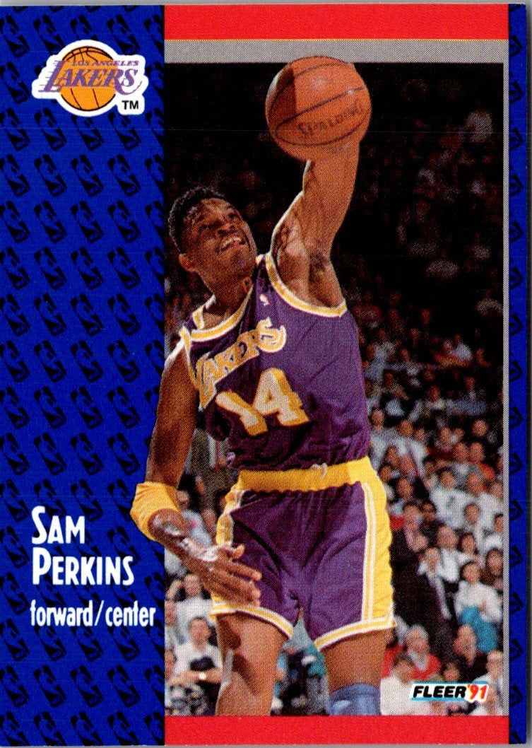 1991 Fleer Sam Perkins