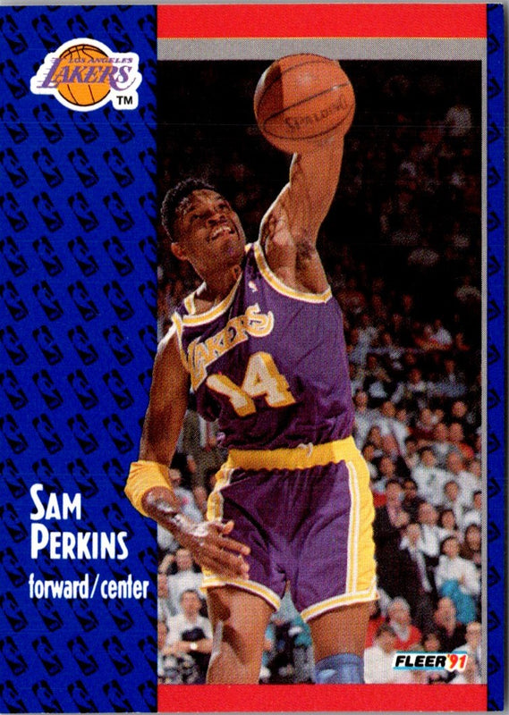1991 Fleer Sam Perkins #101