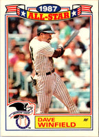 1988 Topps Glossy All-Stars Dave Winfield #8