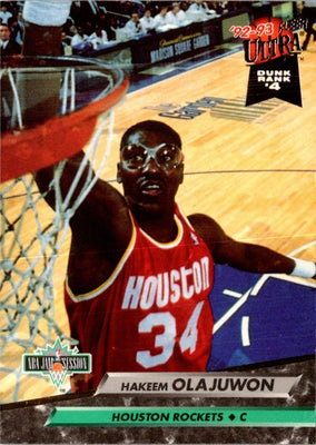 1993 Fleer Towers of Power Hakeem Olajuwon #20