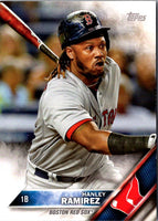2016 Topps Boston Red Sox Hanley Ramirez #BRS-3