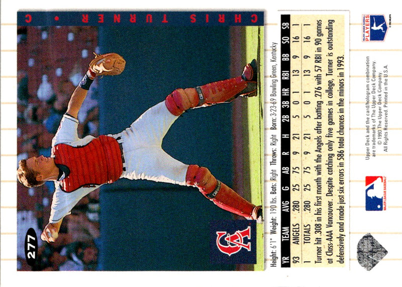 1994 Collector's Choice Silver Chris Turner