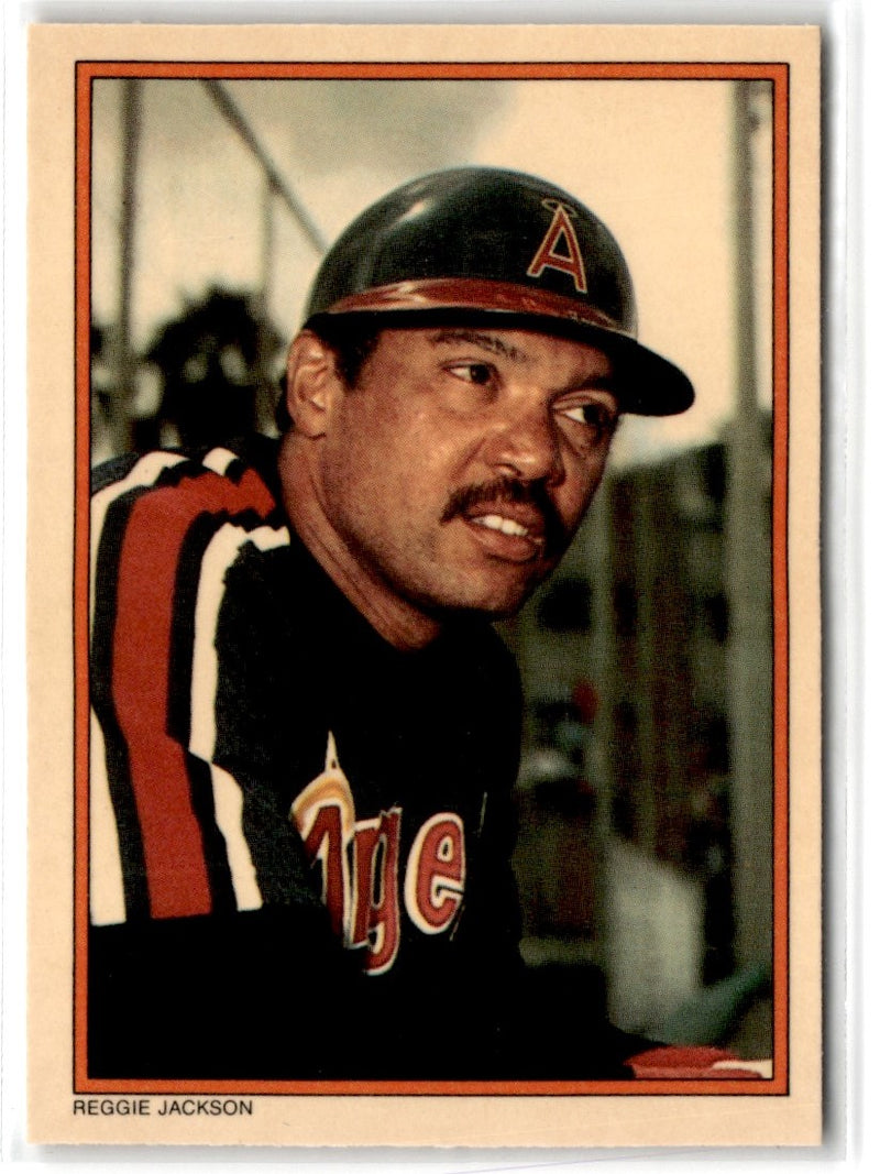 1985 Topps Circle K Reggie Jackson