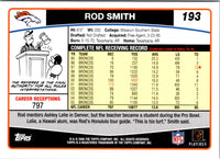2006 Topps Rod Smith #193