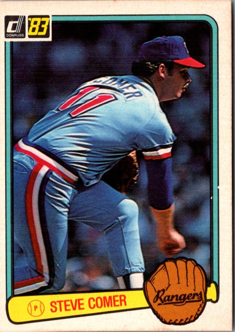 1983 Donruss Steve Comer