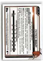 2021 Bowman Chrome Prospects Atomic Refractor Patrick Bailey #BCP-108