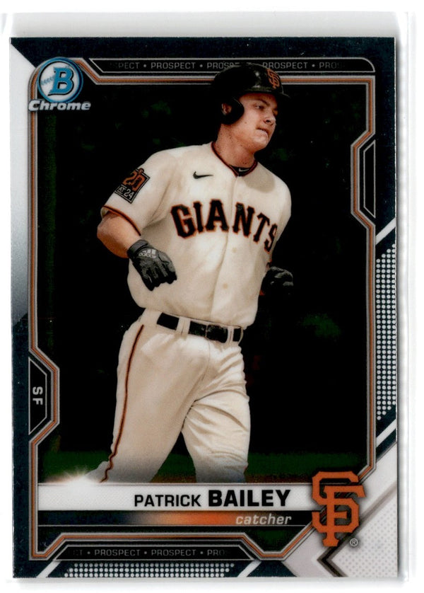 2021 Bowman Chrome Prospects Atomic Refractor Patrick Bailey #BCP-108