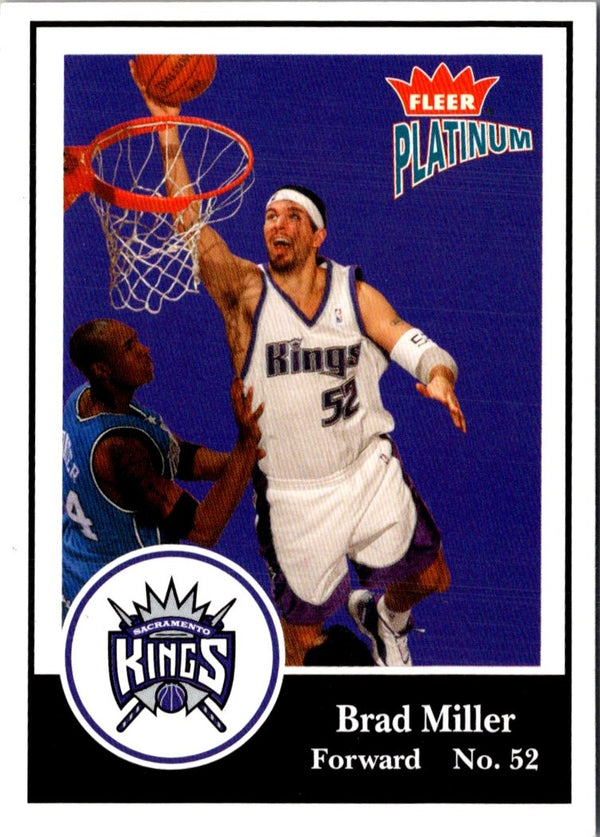 2003 Fleer Platinum Brad Miller #2