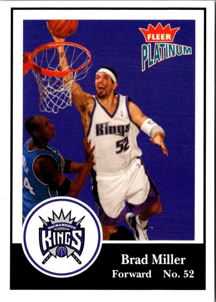 2003 Fleer Platinum Brad Miller