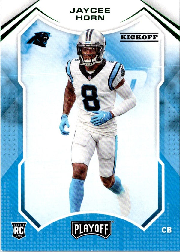 2021 Panini Playoff Kickoff Jaycee Horn #243