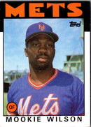 1986 Topps Mookie Wilson