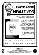 2023 Hoops Red Backs Donovan Mitchell